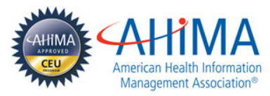 AHIMA Approved CEU Image